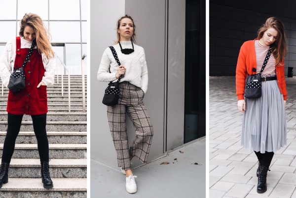 mirka zajacová oblieka dostrimky tri krat inak. handmade moda, obliekanie stylovanie. kombinovanie dostrimky